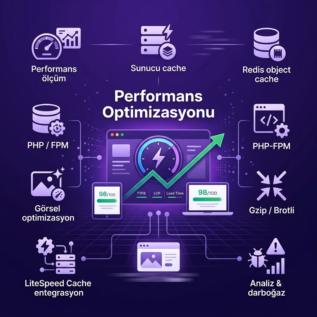 Performans optimizasyonu hizmet görseli