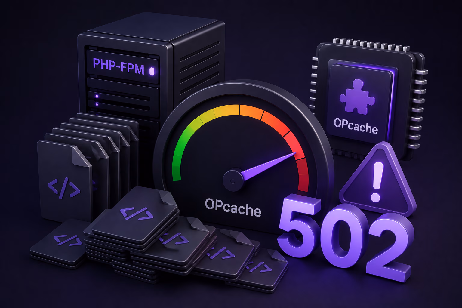 OPcache Dolunca Neden 502 Alırsınız? (Vaka Analizi)